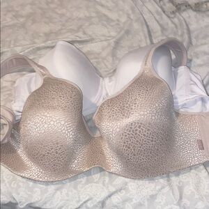 Elegant Beige and White Bras